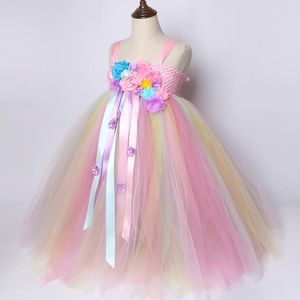 Pastel tulle dress